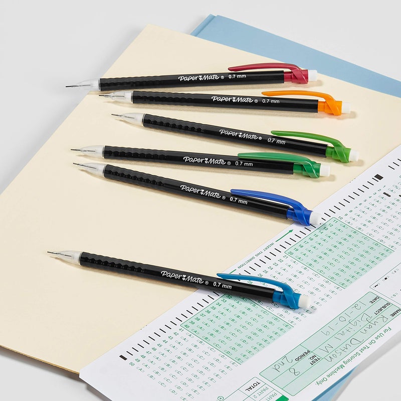 Paper Mate Mechanical Pencils 0.7mm Write Bros. Classic Number 2 Pencil Set Office Supplies Classroom Supplies Sketching Pencils Drafting Great for Standardized Testing 24 Count - Image 5